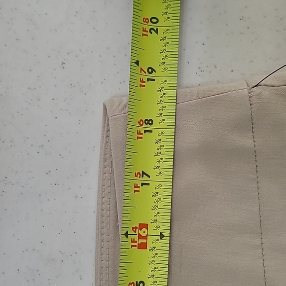 NWT Crown & Ivy Khaki Pull-On Ankle Pants size 16W - Picture 7 of 9